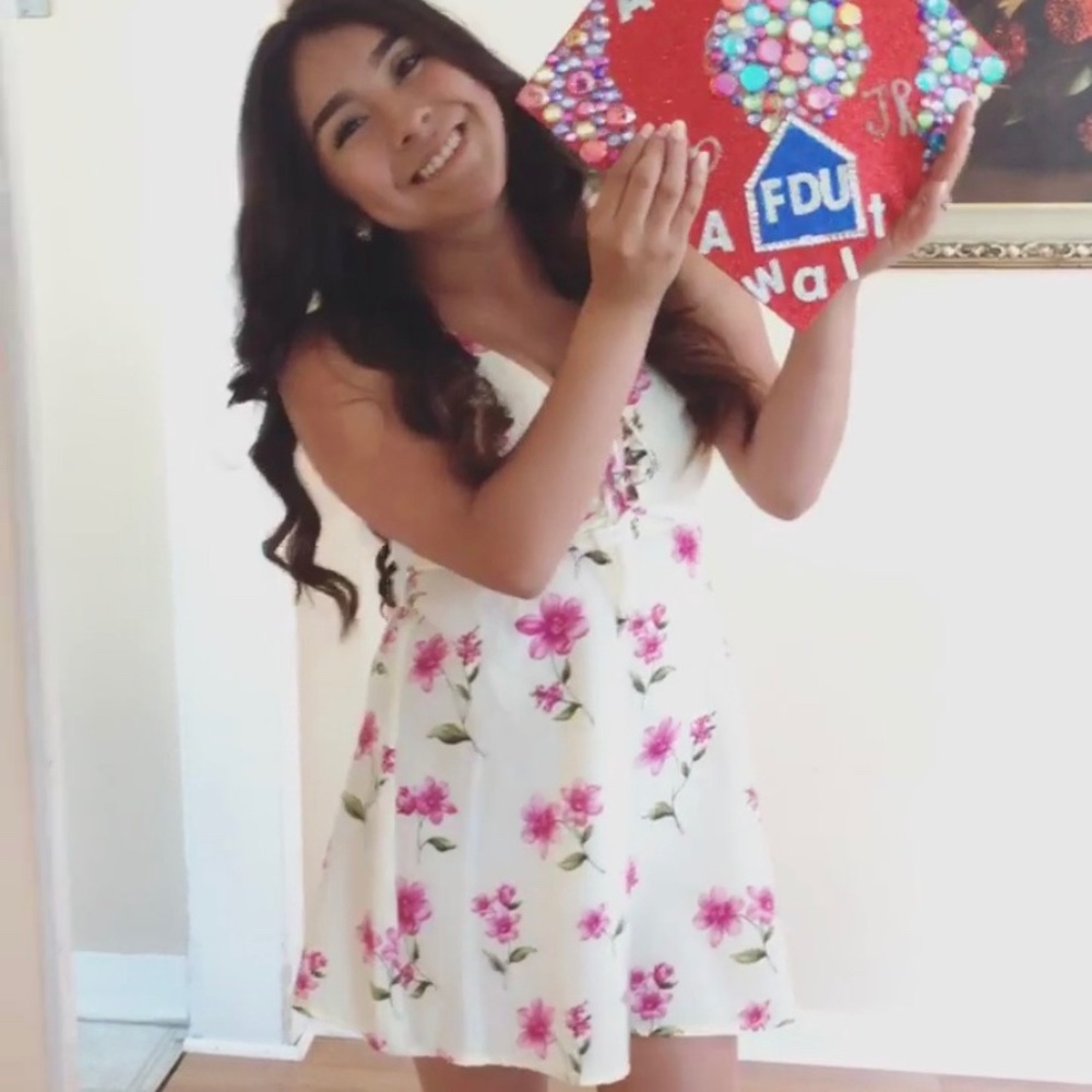 Floral | Mini Dress| Size: S